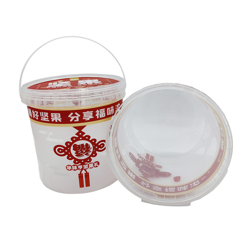 PP Plastic Round Airtight Yogurt Tub