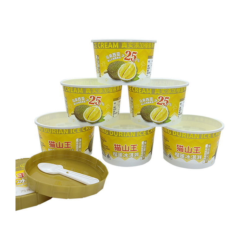 PP Plasitc Behälter für Eiscreme