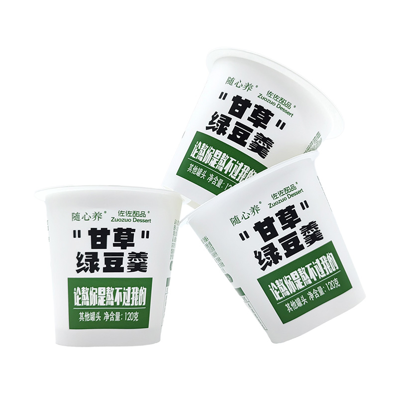 PP -Plastikbecher für Joghurt