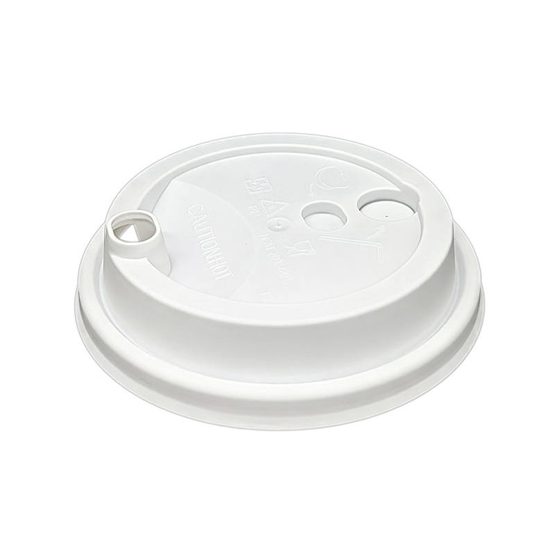 PP Plastik Flachdeckel für Milchtee Tasse